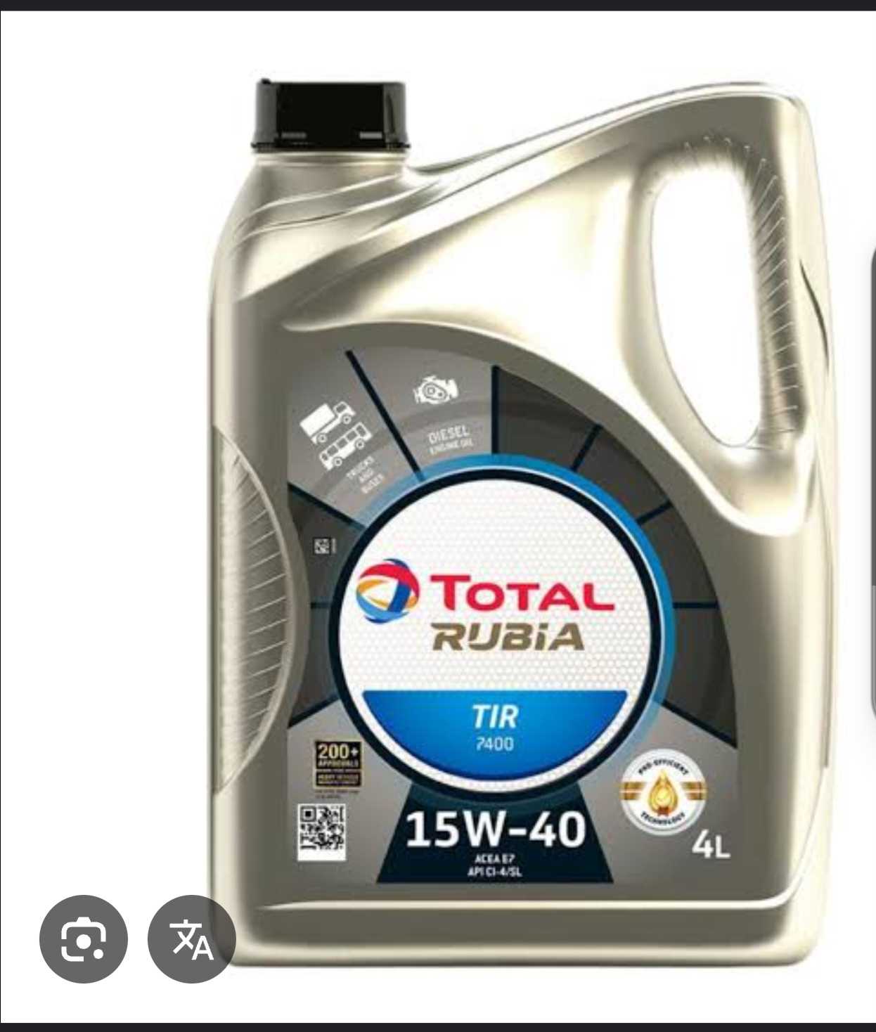 TOTAL  TIR 15W-40 LT5